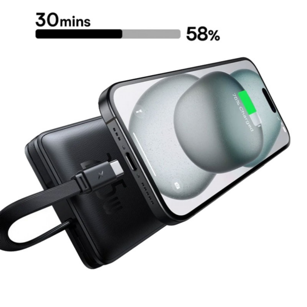baseus-airpow-lite-10000mah-22-5w-cift-kablolu-powerbank-4-1 Baseus Airpow Lite 10000mAh 22.5W Çift Kablolu Powerbank