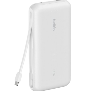 Belkin BPB024 20.000 mAh 30W Entegre USB-C Kablolu Powerbank