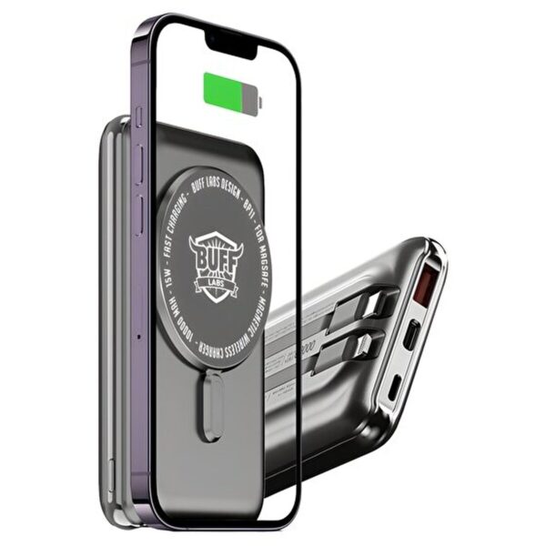 Buff 10000mAh MagSafe Ekranlı Powerbank
