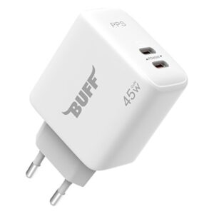 Buff 45W Hızlı Şarj Adaptörü (Dual Type-C PD)