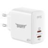 buff-45w-hizli-sarj-adaptoru-dual-type-c-pd-2-1 Buff 45W Hızlı Şarj Adaptörü (Dual Type-C PD)